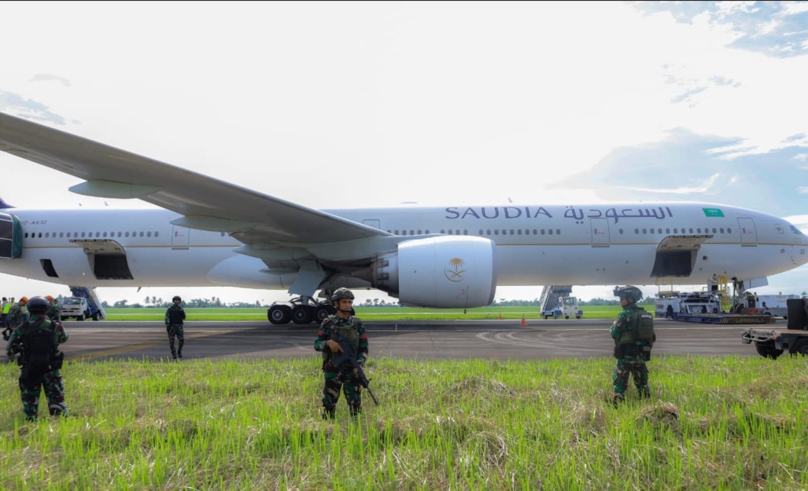 Begini Cerita Saat TNI Evakuasi Jemaah Haji dari Pesawat Saudi Airlines yang Diancam Bom