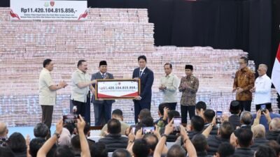 Prabowo: Satgas PKH Selamatkan Rp371 Triliun, Nyaris 10% APBN