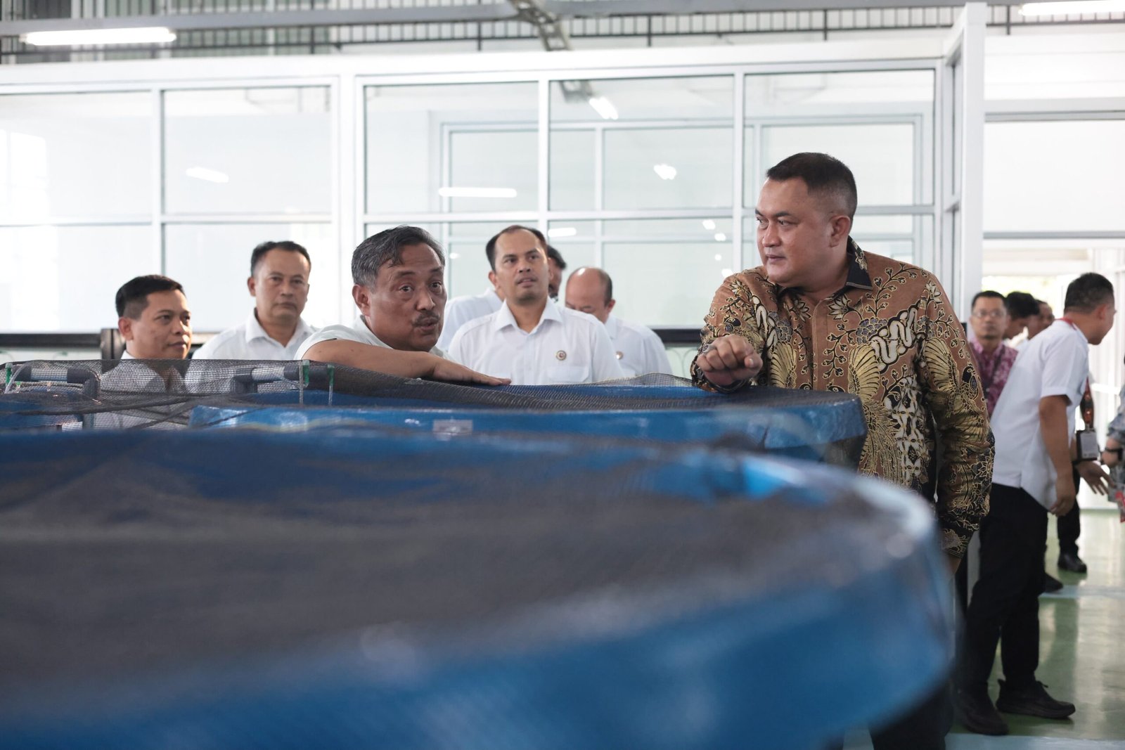Bupati Bogor Tinjau Raiser Ikan Hias BRIN, Perkuat Kolaborasi Inovasi Perikanan