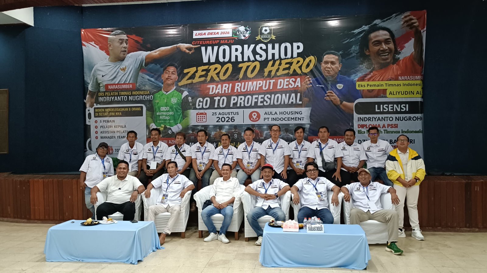 Event Liga Desa Citeureup bakal berlangsung pada 6 September 2026 hingga Februari 2027.