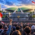 Ilustrasi Demo di DPR