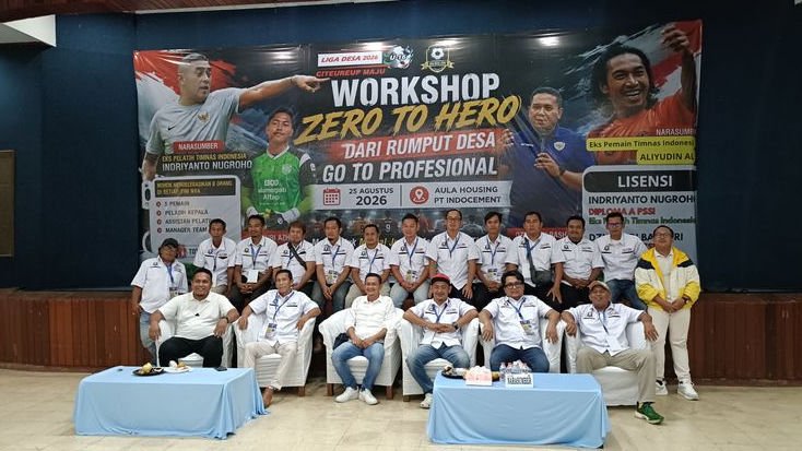 Siap Gelar Liga Desa Kecamatan Citeureup, Eks Pemain Timnas Indonesia Ingin Cetak Bintang Sepak Bola