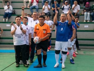 DPRD Kota Bogor Tahan Imbang Pemkot Bogor 2-2, Menang Adu Penalti di Wali Kota Cup Mini Soccer