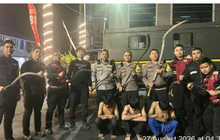 Sempat Kejar-kejaran dengan Polisi, 3 Pelaku Tawuran Bersenjata Tajam di Jalan Raya Jakarta Bogor Digiring ke Polres Bogor