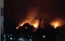 Kebakaran Gunung Geulis Sukabumi Bakar 4 Hektare Ladang dan Hutan Bambu, Api Mulai Dekati Permukiman Warga
