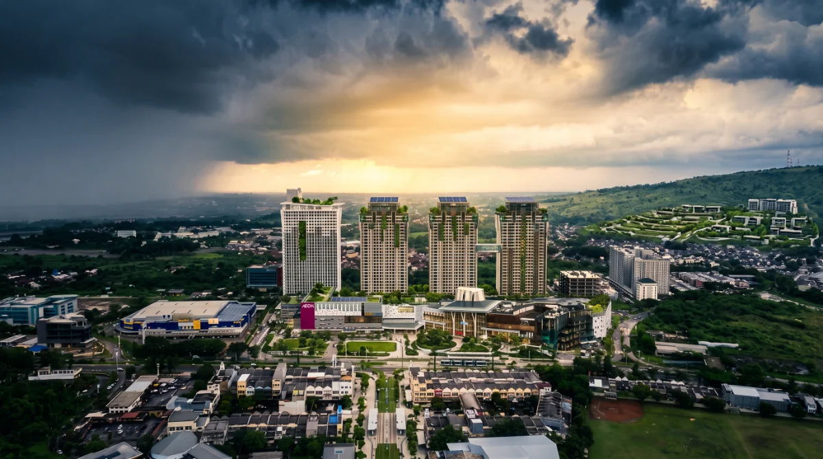Kawasan CBD Sentul City Bogor
