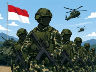 Ilustrasi delapan WNI yang disebut menjadi tentara Rusia