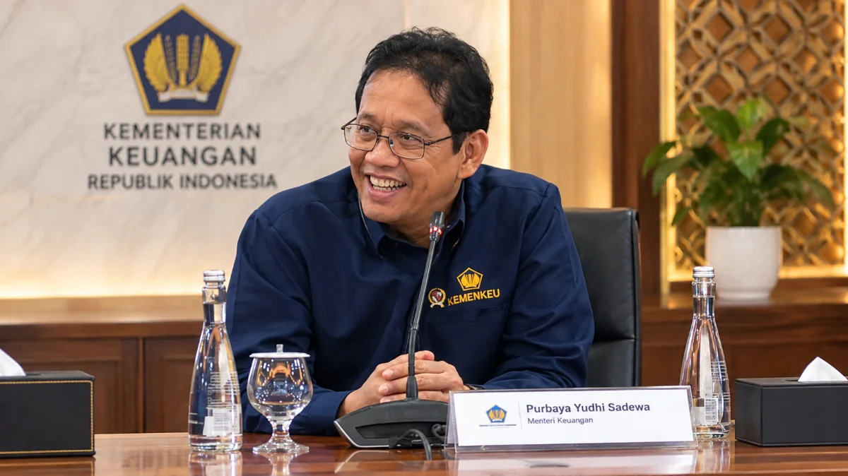 Purbaya Yudhi Sadewa saat menjabat Menteri Keuangan