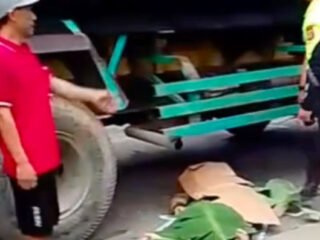 Kecelakaan Maut di Parungpanjang Bogor, Pengendara Motor Tewas Terlindas Truk Tambang