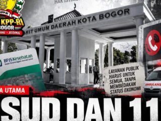 RSUD dan Layanan 112 Kota Bogor Disorot GARUDA KPP-RI, Minta Data Ketersediaan Kamar Pasien BPJS Dibuka