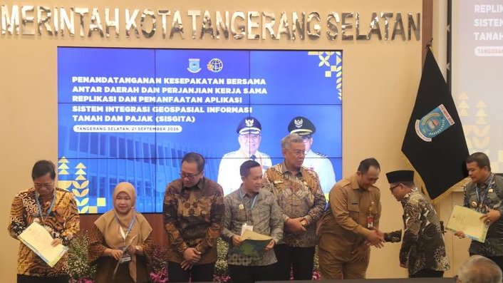 Pemkab Bogor Gandeng Tangsel Integrasikan Data Tanah dan Pajak