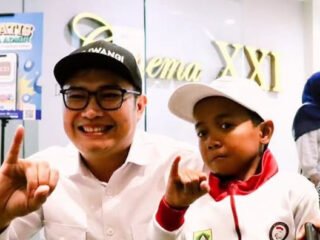 Ketua DPRD Kabupaten Bogor Sastra Winara Ikut Nobar Film Istimewa Bersama Penyandang Disabilitas
