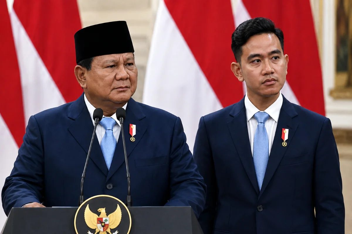 Tingkat kepuasan masyarakat terhadap pemerintahan Prabowo Gibran turun