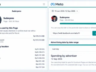 Kepala BGN Sudaryono tercatat menghabiskan hampir Rp200 juta untuk belanja iklan di platform Meta.
