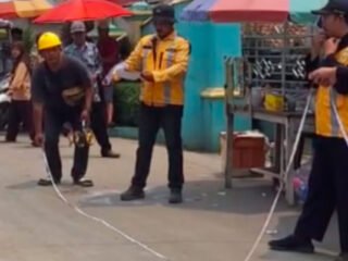 Jalan Cicangkal-Legok Bogor Mulai Direkonstruksi Setelah Rusak Parah Sejak 2022, Sempat Diuruk Ibu-ibu Rumpin