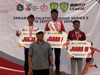 Dua Emas Sudah Dikantongi, Atlet PPOPM Kabupaten Bogor Makin Panas di Kejurnas Atletik 2026