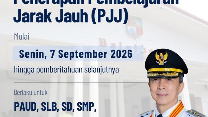 Pemkot Bogor Berlakukan PJJ Mulai Senin Besok Imbas Terdampak Abu Vulkanik Anak Krakatau