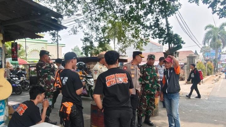 Suporter Persija dari Parung san Ciseeng Bergerak ke GBK, Polsek Parung Siaga