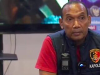 Viral Video Bentrok The Jakmania dan Viking di Cileungsi Bogor, Polisi Tangkap Pembawa Celurit Berinisial A