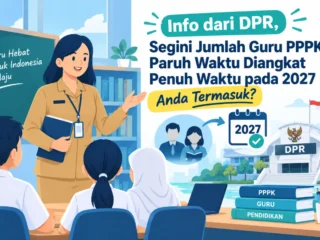 rencana pengangkatan 230 ribu PPPK paruh waktu menjadi penuh waktu pada 2027.