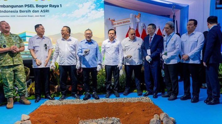 Peletakan Batu Pertama, PSEL Bogor Raya 1 di TPA Galuga Mulai Dibangun dengan Teknologi Ramah Lingkungan