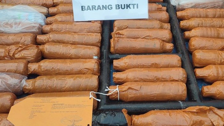 1 Ton Merkuri Ilegal Hasil Pengungkapan di Babakan Madang Bogor Dijual Rp2,9 Juta per Botol