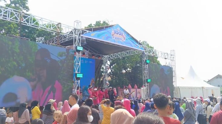 Ribuan Warga Padati 1001 Pasar Rakyat RRI Festival di Ciomas, Dorong UMKM Bogor Naik Kelas