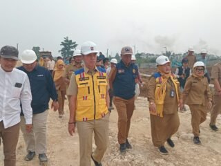 Dedie Rachim Tinjau Proyek Pusat Pemerintahan Baru, Akses Jalan Ditargetkan Rampung November