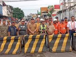 Proyek JPO Dimulai, Perlintasan KA MA Salmun Bogor Ditutup Mulai Hari Ini