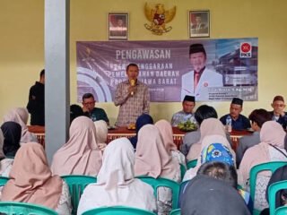 Anggota DPRD Provinsi Jawa Barat Dedi Aroza Ajak Warga Palasari Ikut Awasi Proyek Pemerintah