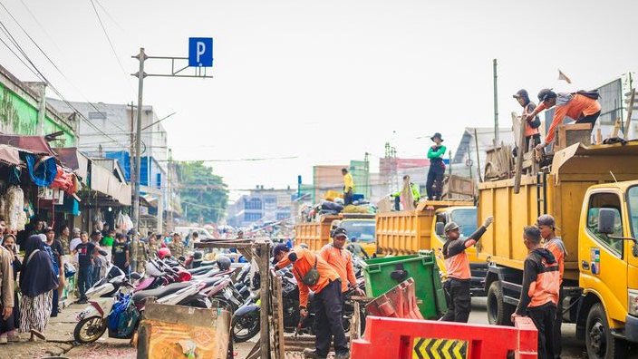 JPO Segera Dibangun, Pedagang di MA Salmun Bogor Diminta Pindah ke Pasar Kebon Kembang