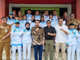Bawa Misi Emas Porprov XV Jabar 2026, Tim Futsal Kabupaten Bogor Resmi Diberangkatkan